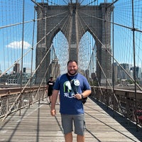 Photo taken at Manhattan Bridge Pedestrian Path by Facundo S. on 7/14/2022