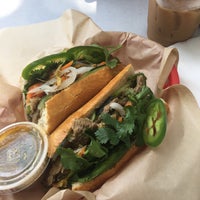 Photo taken at Ô Bánh Mì by Anh on 5/27/2018