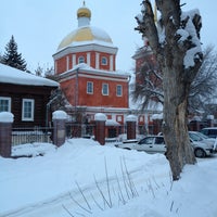 Photo taken at Покровский храм by maslice_postnoe on 1/19/2013