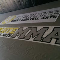 Photo taken at Absolute MMA by Pedro S. on 8/26/2014