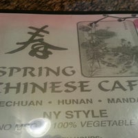 Photo taken at Spring Chinese Cafe by Michael D. on 1/13/2013