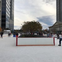 Photo taken at Atlantic Station Ice Skating Rink by Rafael A. on 11/25/2017