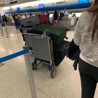 Photo taken at American Airlines Check-in by Max A. on 10/10/2019