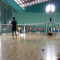 Photo taken at Badminton Court by Meathawi on 10/7/2013