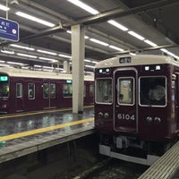 Photo taken at Hankyu Osaka-umeda Station (HK01) by akapin on 7/31/2015