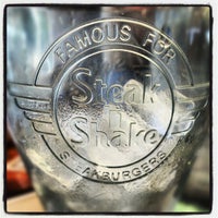 Photo taken at Steak &amp;#39;n Shake by Chad C. on 10/25/2012