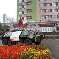 Photo taken at Пивзавод САН ИнБев Саранск by Ruben D. on 10/4/2012