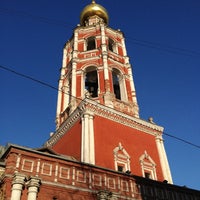 Photo taken at Vysokopetrovsky Monastery by Olly Malone on 4/13/2013