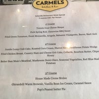 Photo taken at Carmel&amp;#39;s Restaurant &amp;amp; Bar by Nikki on 1/25/2020