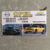 Photo taken at Opel Chevrolet Magazin by Ali Gökcan G. on 9/4/2014