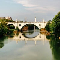 Photo taken at Lungotevere Flaminio by Davide B. on 7/7/2014