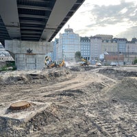 Photo taken at Рибальський міст by 🪳 on 8/17/2021