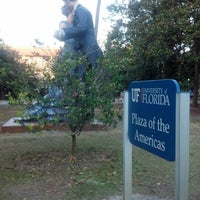 Photo taken at Plaza of the Americas by Tim C. on 12/6/2012