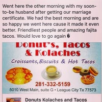 Photo taken at Donuts Tacos And Kolaches League City by Sopheavong C. on 2/11/2020