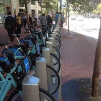 Photo taken at Bay Area Bike Share (Howard at Beale) by Alec H. on 8/29/2013