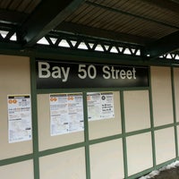 Photo taken at MTA Subway - Bay 50th St (D) by Curtis R. on 2/11/2017
