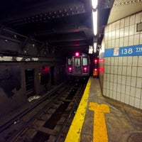Photo taken at MTA Subway - 138th St/Grand Concourse (4/5) by Curtis R. on 7/30/2018