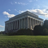 Photo taken at Lincoln Memorial by Wafa D. on 5/7/2016