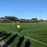 Photo taken at Beach Chalet Soccer Fields by Holger L. on 11/13/2021