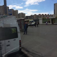 Photo taken at Остановка «Ст. м. Пионерская» by Axel on 5/30/2017