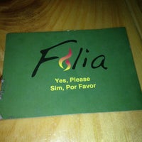 Photo taken at Folia Brazilian Steakhouse by Lindsay S. on 4/13/2013