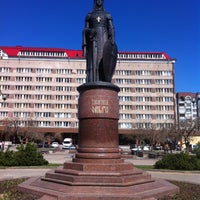 Photo taken at Памятник княгине Ольге by Kristina on 5/1/2013