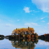 Photo taken at Озеро в Ессентуках by Dmitry K. on 10/17/2014