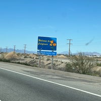 Photo taken at California/Arizona State Border by Jess G. on 3/18/2023