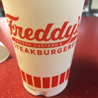 Photo taken at Freddy&amp;#39;s Frozen Custard by Pitts P. on 6/18/2017