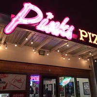 Photo taken at Pink&amp;#39;s Pizza by Pitts P. on 12/31/2016