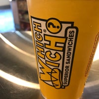 Photo taken at Which Wich Superior Sandwiches by Pitts P. on 8/18/2017