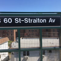 Photo taken at MTA Subway - Beach 60th St (A) by Travis J. on 5/17/2017
