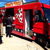Photo taken at Stony&amp;#39;s Pizza Truck by Ian on 1/27/2015