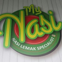 Photo taken at My Nasi | Nasi Lemak Specialist by Hana on 11/23/2013