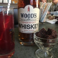 Photo taken at Wood&amp;#39;s High Mountain Distillery by Li T. on 4/19/2017