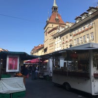 Photo taken at Berner Wochenmarkt (Wuchemärit) by Imran C. on 10/16/2018