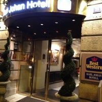 Photo taken at Best Western Karl Johan Hotell by Alexander on 11/10/2012