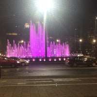Photo taken at Musical Fountain at Slavija Square by Dragana 💕 . on 11/1/2018