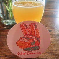 Photo taken at Salud Cerveceria by Matthew T. on 5/28/2021