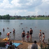 Photo taken at Сосновое (Ломоносовское) озеро by Andrey A. on 6/23/2013