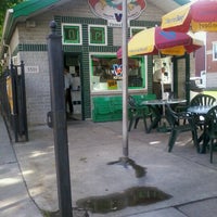 Photo taken at Morrie O&amp;#39;Malley&amp;#39;s Hot Dogs by Rakel D. on 9/20/2012