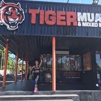 Photo taken at Tiger Muay Thai &amp;amp; MMA Training Center by Kristina P. on 2/11/2017