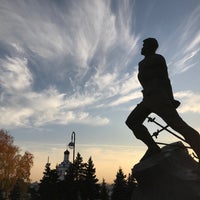 Photo taken at Памятник Мусе Джалилю by Eli P. on 10/14/2020