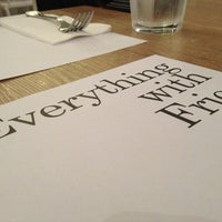 Photo taken at Everything with Fries by Alby T. on 1/27/2013