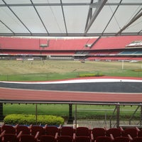 Photo taken at Camarote Stadium by EduCarioca on 12/19/2012