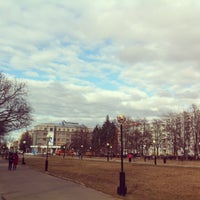 Photo taken at Gorky Square by ksu_su on 4/22/2013