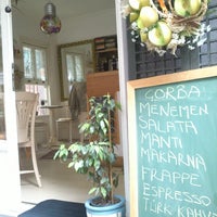 Photo taken at The Little House Cafe by Cagri A. on 10/4/2012