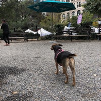 Photo taken at Union Square Dog Run by Jennifer K. on 9/22/2018