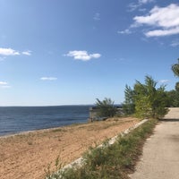 Photo taken at Пляж 8 квартала by Maksim S. on 8/30/2019