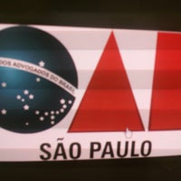 Photo taken at OAB São Paulo by Rodrigo R. on 5/2/2013